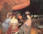 威廉 詹姆斯 格莱肯斯 : Cafe de la Paix